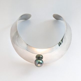 Bracelet Jonc - 1 Perle de Tahiti