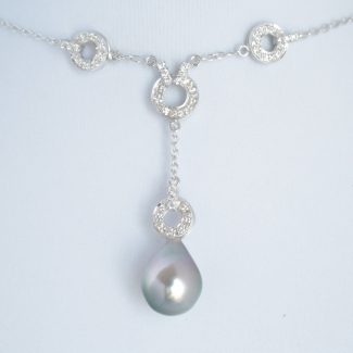 Collier Goutte - 1 Perle de Tahiti
